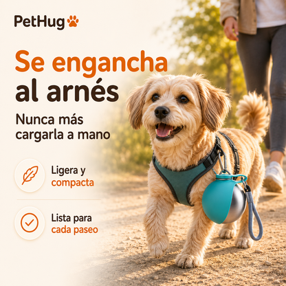 Botella Bebedero 2 en 1 para Perros